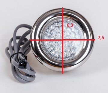 Водонепроницаемая светодиодная лампа, 8 цветов на выбор.