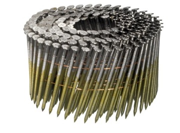 Пневматический барабанный гвоздезабиватель 4PROCN55 + проволочные гвозди 16° 21x50 мм 9 000 зл.