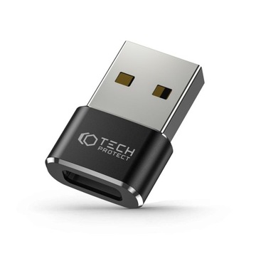 ADAPTER USB / TYP-C TECH-PROTECT ULTRABOOST CZARNY