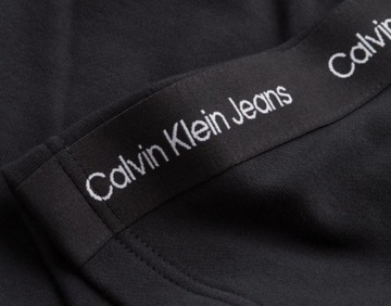 Calvin Klein Jeans Szorty sportowe J20J218964 Czarne krótkie spodenki r. L