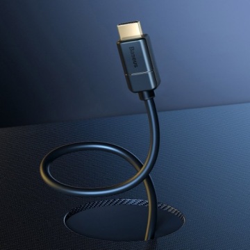 ПОДКЛЮЧЕНИЕ КАБЕЛЯ BASEUS HDMI 2.0 4K 60 Гц 3D HDR 18 Гбит/с ПРОЧНЫЙ КАБЕЛЬ 3 м