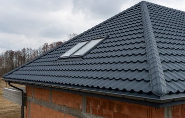 Конец конька GS-LUX Budmat D-MATT антрацитовый