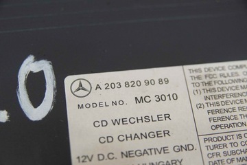 6CD-ЧЕЙНДЖЕР MC3010 MERCEDES SL R230