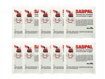 Wypalacz sadzy do kominka pieca kotła SADPAL 500g