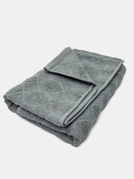 RĘCZNIK MAŁY FROTTE 50x100cm KĄPIELOWY 100% BAWEŁNA CHŁONNY SZARY MORAJ