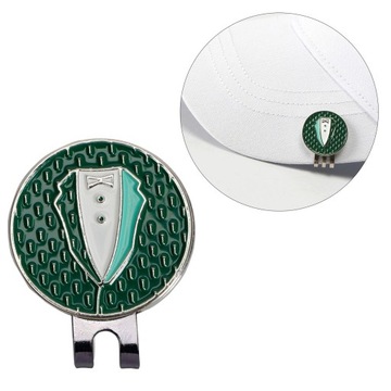 Забавный металлический зажим для маркера для мяча для гольфа