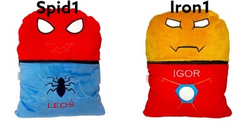 Подушка-единорог Pajama Eater 2в1 с вышивкой имени UNICORN для детей