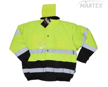 KURTKA ODBLASKOWA OCIEPLANA XXXL FLASH B ART-MAS