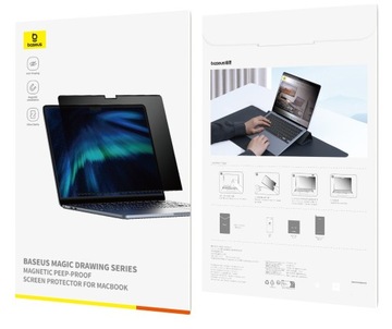ПРИВАТИЗИРУЮЩИЙ ФИЛЬТР BASEUS МАГНИТНАЯ ПЛЕНКА ДЛЯ MACBOOK PRO 14″ 2021/2023 г.