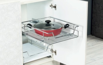 SZUFLADA WEWNĘTRZNA 60 CHROM TANDEM BLUM