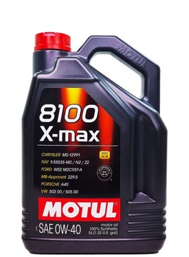 Olej silnikowy Motul 8100 X-max 5 l 0W-40
