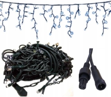 120LED НАРУЖНАЯ ГИРЛАНД ЗЕЛЕНЫЙ ТОЛСТЫЙ КАБЕЛЬ 7М