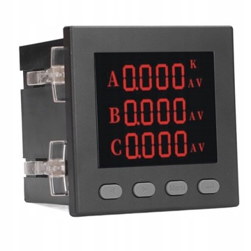 Amperomierz Woltomierz 3 fazy AC220V Tester