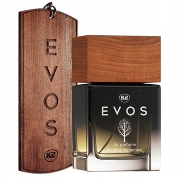 K2 EVOS BOSS ZESTAW PERFUMY 50ml + ZAWIESZKA ZAPACHOWA DO SAMOCHODU PREZENT