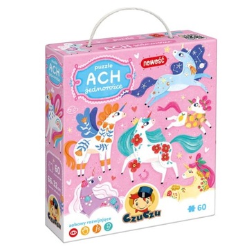 CZUCZU Puzzle dla dzieci Ach Jednorożce 4+
