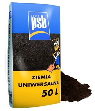 Ziemia Ogrodowa Wydajna 50l uniwersalna do kwiatów i wysiewu