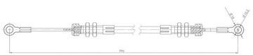 Linka sprzęgła MAT-TRA-01526