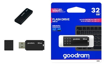 Pendrive GOODRAM USB 3.0 32GB UME3 60MB/s pamięć