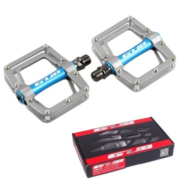 PEDAŁY ŁOŻYSKA MASZYNOWE GUB GC010 SREBRNE PINY