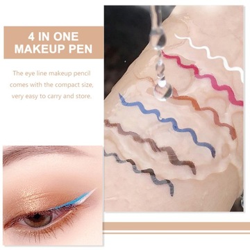 Водостойкая жидкая подводка для глаз по ватерлинии.