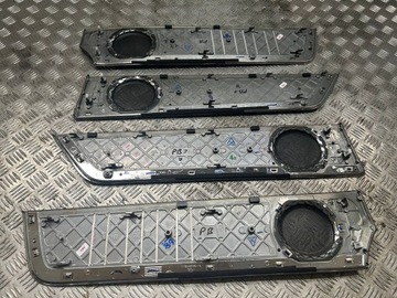 DEKORACE LIŠTA ZDOBENÍ DVEŘE PŘEDNÍ ZADNÍ KOMPLET MERIDIAN JAGUAR XJ X351