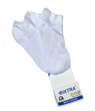 Skarpetki 3 pary stopki białe BIXTRA r. 39-42