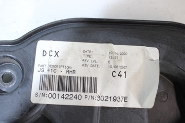 MECHANIZMUS SKEL PRAVÝ ZADNÍ CHRYSLER SEBRING III