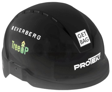 Kask Ochronny Z Własnym Napisem Dowolne Twoje Logo