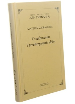O nabywaniu i przekazywaniu dóbr Podstawowe pojęci