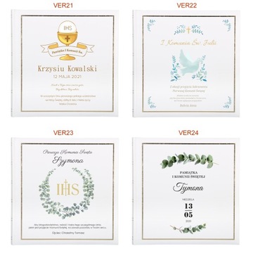 Фотоальбом «Первое причастие», 30 карточек цвета экрю - ВАШ принт на обложке