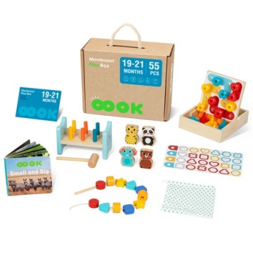 BOX коробка XXL монтессорі розвивальні 7 в 1 сенсорні 19-21 міс. TOOKY TOY