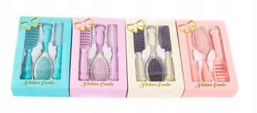 НАБОР ЩЕТКОВ ДЛЯ ВОЛОС 3 ​​шт. Различные цвета.