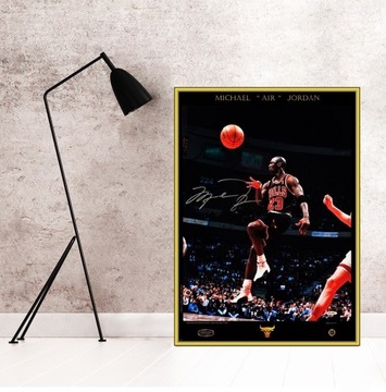 Майкл Джордан НБА — Плакат с автографом — Автограф!