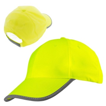 CZAPKA ROBOCZA ODBLASKOWA Z DASZKIEM NEO 81-793