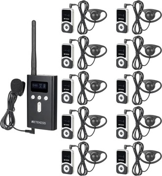 Retekess T130S System Przewodnika Turystycznego,Tłumaczenia Językowego,100m