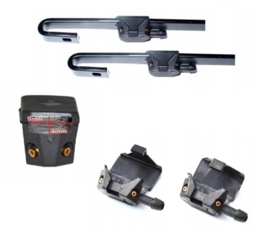 УНИВЕРСАЛЬНЫЙ ШЛАНГ, ТРОЙНИК, ДВА, НАКОНЕЧНИК, ШАЙБА