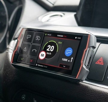 Yanosik GTm с сенсорным экраном + подписка на 12 MC