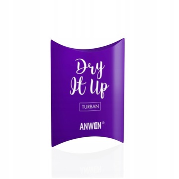 ANWEN Dry it up - тюрбан для волос из гладкой бамбуковой ткани