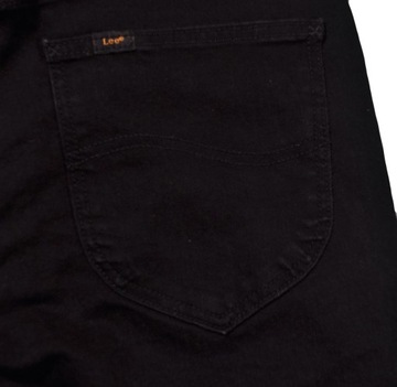 LEE spodnie STRAIGHT regular BLACK jeans LEGENDARY _ W34 L30