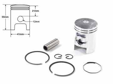 TŁOK HONDA 41MM PIN 12 - ZAPAS