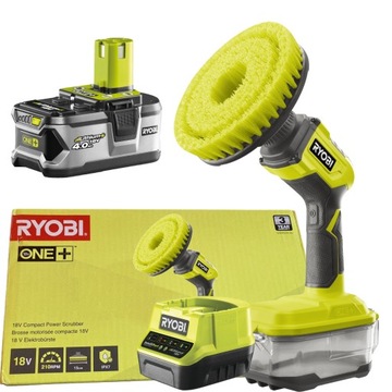 ВРАЩАЮЩАЯСЯ МОЮЩАЯ ЩЕТКА 18В Ryobi ONE+ R18CPS 4Ah