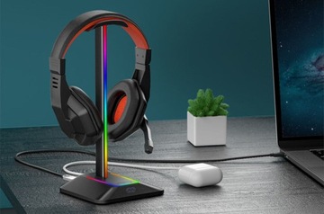 Подставка для наушников MOZOS D12 RGB со светодиодной подсветкой