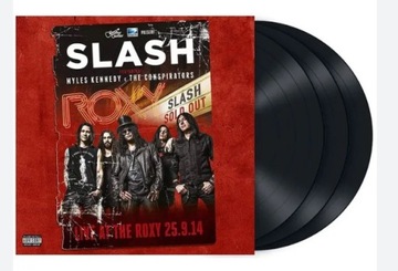 SLASH Live At The Roxy 25.9.14 3LP WINYL LIMITED EDITION