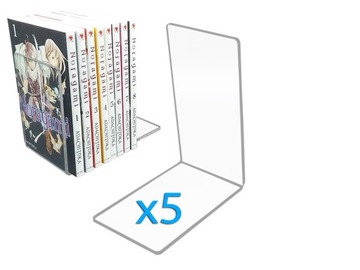 PODPÓRKI KSIAŻEK STOJAK Plexi 4mm Przezroczyste