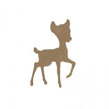 ZAWIESZKA DREWNIANA DO DEKORACJI MDF -JELONEK 15cm