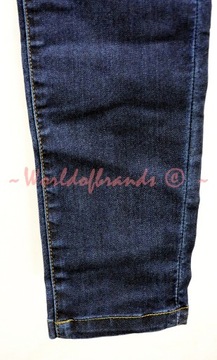 RESERVED Dżinsowe LEGGINSY rurki Spodnie JEANS 36