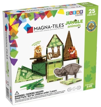 MAGNA TILES Klocki Magnetyczne ANIMALS 25