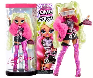 КУКЛА LOL SURPRISE LARGE OMG FIERCE LADY DIVA + AKC