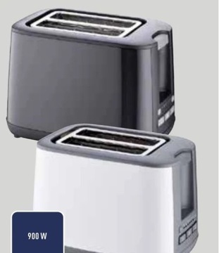 Toster QUIGG GT-TDS-E-01 czarny 900 W