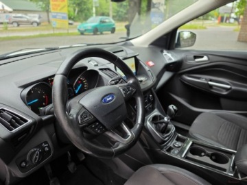Ford Kuga II SUV Facelifting 2.0 TDCi 150KM 2017 Ford Kuga 2.0d 150KM Navi Kamera LED Salon Polska Bezwypadkowa 1- Wlascici, zdjęcie 19